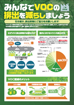 みんなでVOCの排出を減らしましょう 工業塗装編