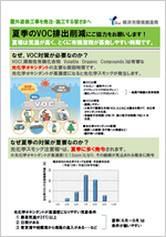 みんなでVOCの排出を減らしましょう 建築塗装編